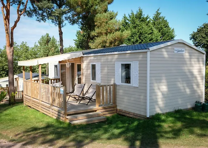Mobil Home Xxl 4 Chambres - Camping A L\'Ombre Des Tilleuls
